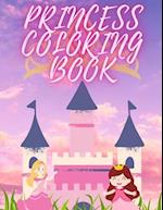 Princess Coloring Book 