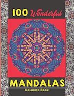 100 Wonderful Mandalas Coloring Book