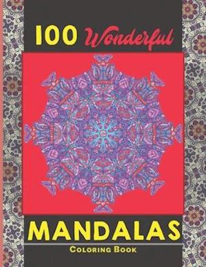 100 Wonderful Mandalas Coloring Book