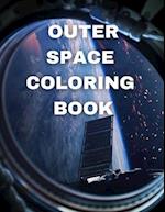 Outer Space Coloring Book 