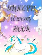 Unicorn Coloring Book 