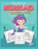 Mermaid Coloring Book: Mermaid Coloring Book For Kids 