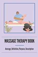 Massage Therapy Book