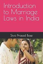 Introduction to Marriage Laws in India 