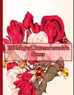 100 Magical Patterns mandala flower