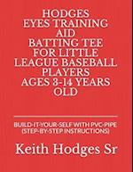 HODGES EYES TRAINING AID BATTING TEE: BUILD-IT-YOUR-SELF WITH PVC-PIPE (STEP-BY-STEP INSTRUCTIONS) 