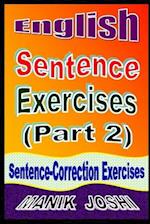 English Sentence Exercises (Part 2): Sentence Correction Exercises 