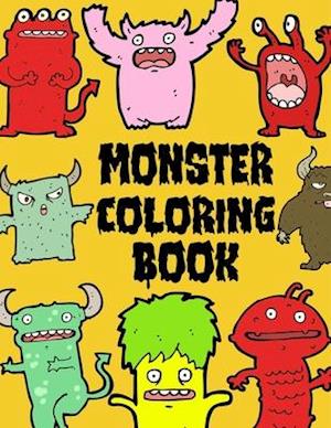 Monster Coloring Book : Funny Monster Create Activities for Children to Enjoy Endlessly