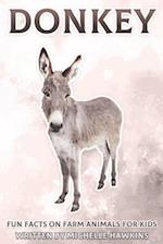 Donkey: Fun Facts on Farm Animals for Kids #8 