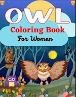 OWL Coloring Book For Women