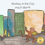 Monkey In The City: How to Outsmart An Umbrella Thief in Amharic and English 