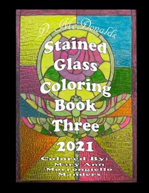 D. McDonald's Stained Glass Coloring Book Three 2021