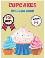 Cupcakes Coloring Book For Kids Ages 2-5: Cupcakes Coloring Book for kids.35 Camping design 