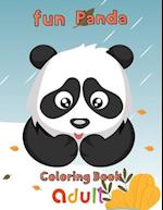 Fun Panda Coloring Book adult