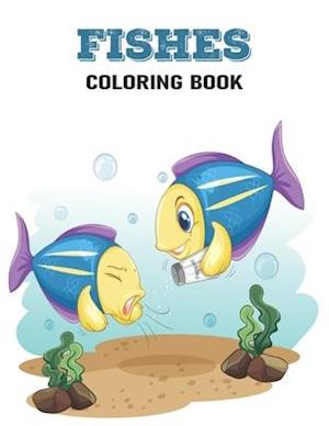 Fishes coloring book