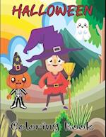 Halloween Coloring for kids: Amazing Spooky Halloween Coloring Book for Kids ages 4 Years and up | I Spy Halloween Coloring Book for Kids 