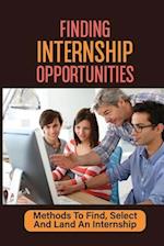 Finding Internship Opportunities