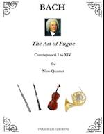 The Art of Fugue Contrapuncti I to XIV : for New Quartet 