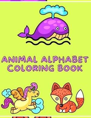 animal alphabet COLORING BOOK