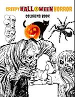 Creepy Halloween Horror Coloring Book