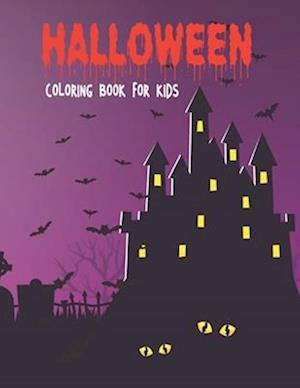 Halloween Coloring Book For Kids