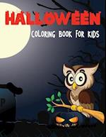 Halloween Coloring Book For Kids: Happy Halloween Coloring Book for Kids Age 3-5 