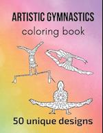 Artistic Gymnastics Coloring Book