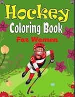 HOCKEY Coloring Book For Women
