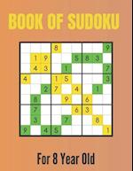 Book Of Sudoku For 8 Year Old