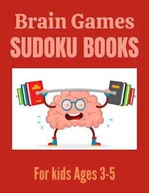 Brain Games Sudoku books for kids Ages 3-5