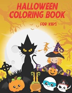 Halloween Coloring Book for Kids