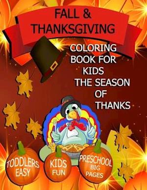 Fall & Thanksgiving Coloring Book for Kids