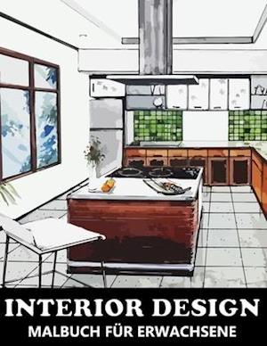 Interior Design Malbuch für Erwachsene