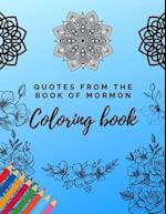 Quotes from the Book of Mormon Coloring Book