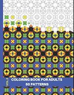 Geometric Coloring Book for Adults