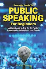 Essential Guide to Public Speaking for Beginners