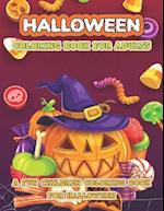 Halloween Coloring Book For Adult