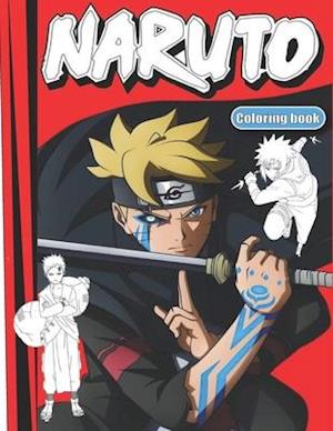 Fa Naruto Coloring Book Af Azu Mango Som Paperback Bog Pa Engelsk