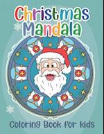 Christmas Mandala Coloring Book for Kids