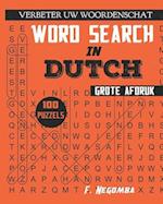 WORD SEARCH in DUTCH