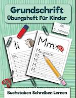 Grundschrift Übungsheft Für Kinder