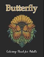 Butterfly Coloring Book for Adults