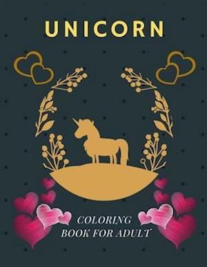 Unicorn Coloring Book for Adult