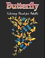 Butterfly Coloring Book for Adults