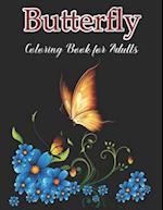 Butterfly Coloring Book for Adults