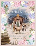 brain games bible find a word large print: christian word search easy 80 puzzle books for adults with solution 