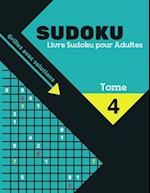 Livre Sudoku pour Adultes