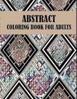 Abstract Coloring Book For Adults