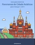 Livro para Colorir de Panoramas de Cidade Asiáticas para Crianças 1, 2 & 3