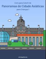 Livro para Colorir de Panoramas de Cidade Asiáticas para Crianças 1